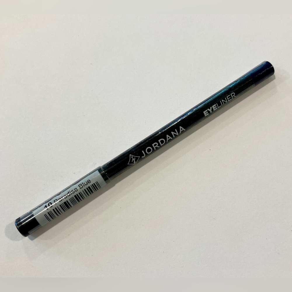 Jordana Eyeliner Eye Liner Pencil #10 "PARADISE BLUE" NOS SEALED - Picture 3 of 6